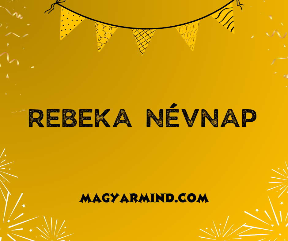 Rebeka Névnap