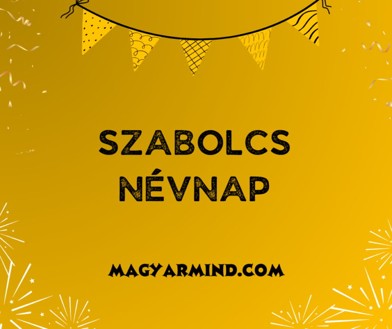 Szabolcs Névnap