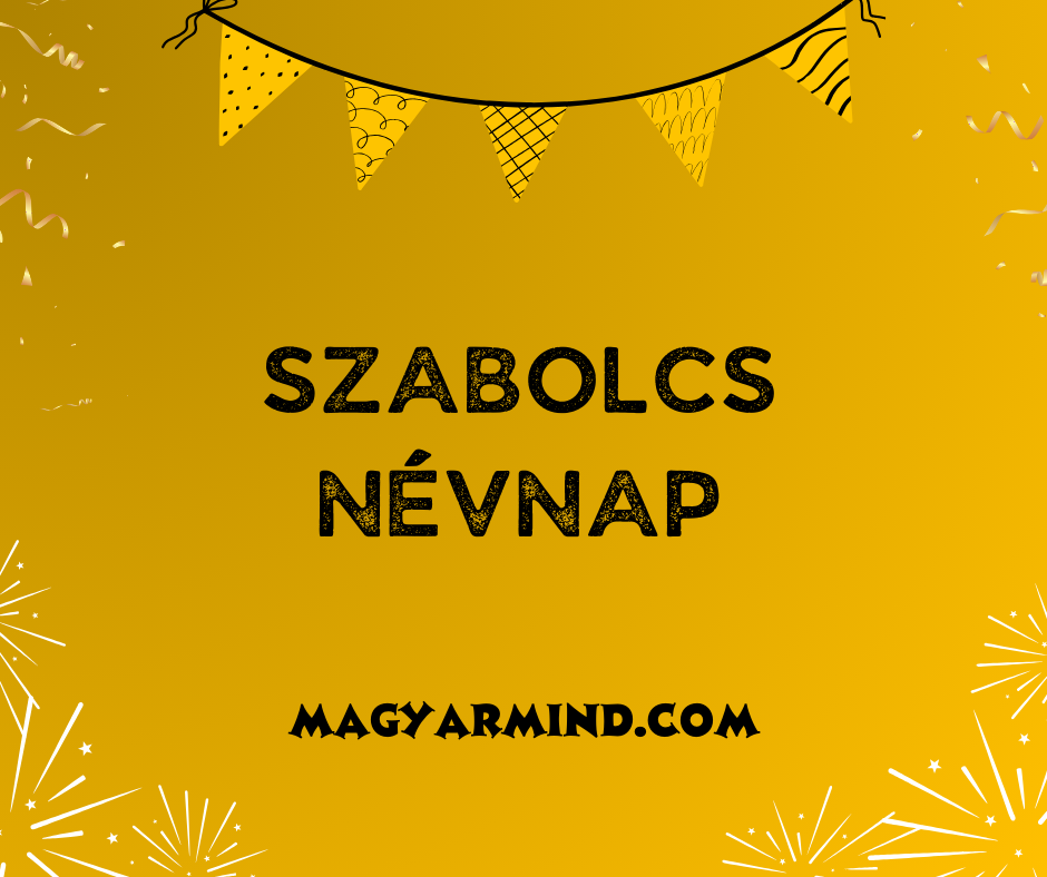 Szabolcs Névnap