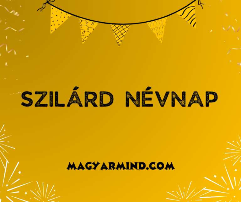 Szilárd Névnap