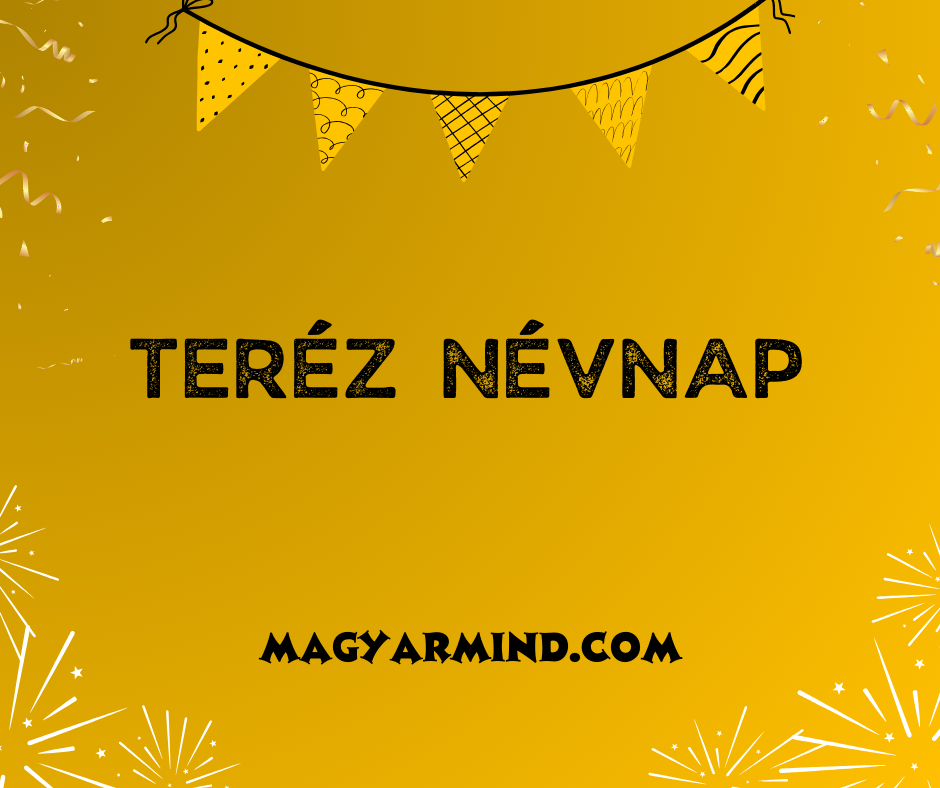 Teréz Névnap