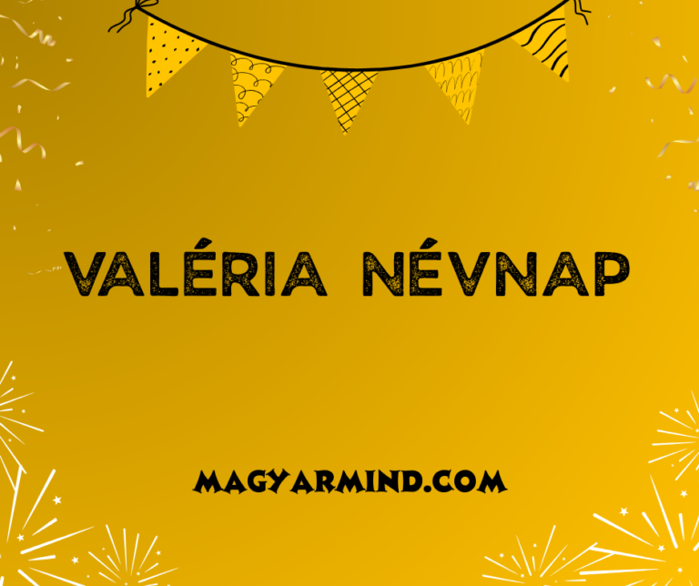 Valéria Névnap