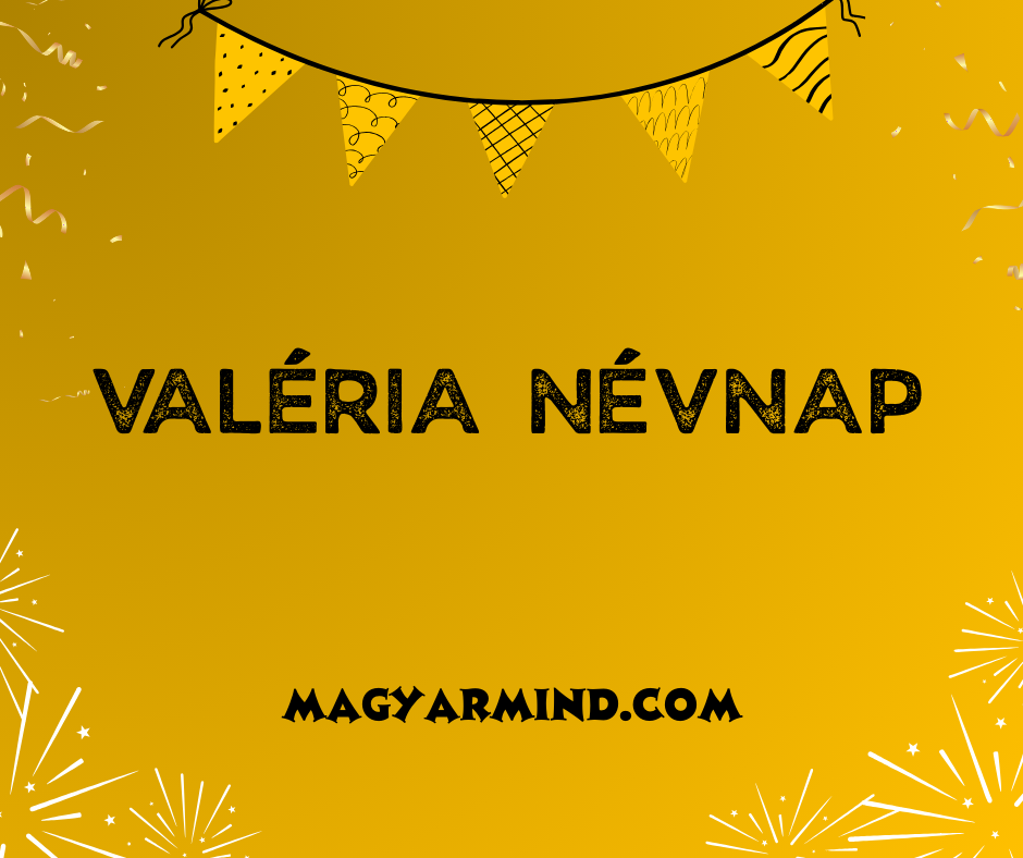 Valéria Névnap