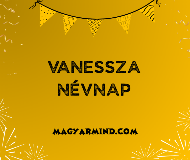 Vanessza Névnap