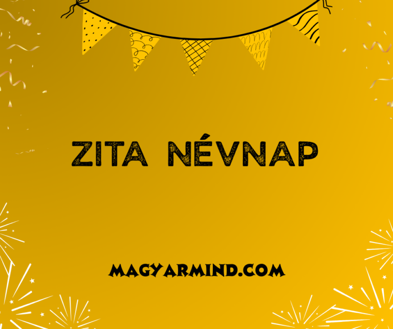 Zita Névnap