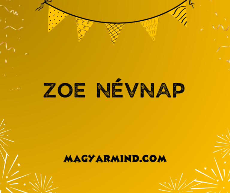 Zoé Névnap