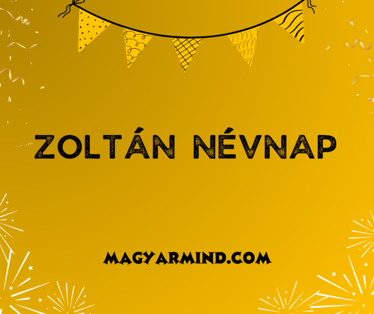 Zoltán Névnap