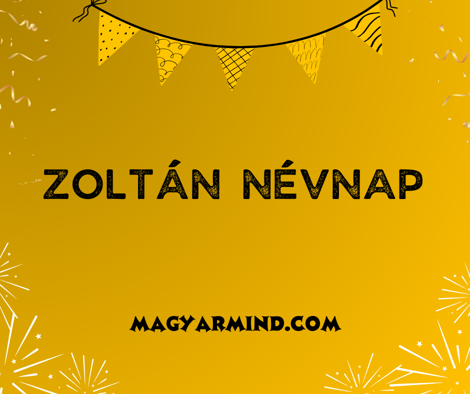 Zoltán Névnap