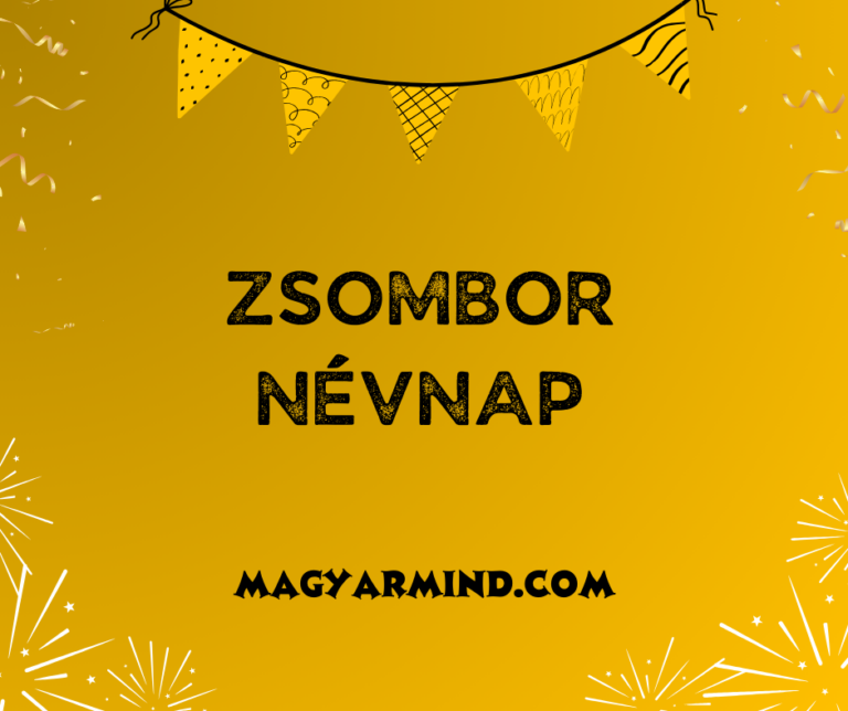 Zsombor Névnap