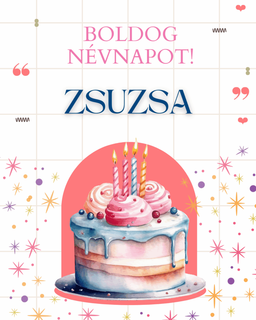 Zsuzsa Névnap