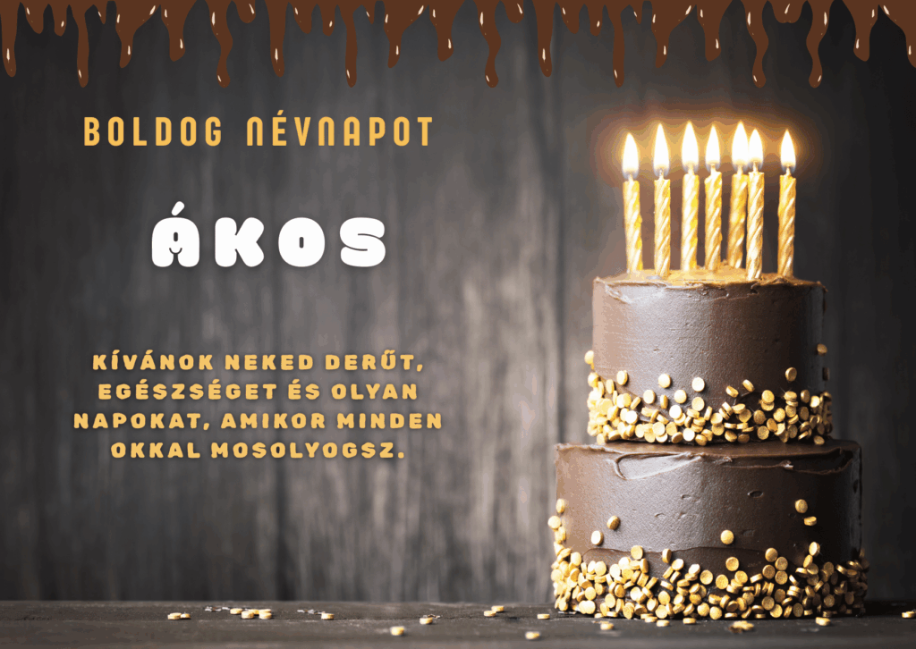 Ákos Névnap