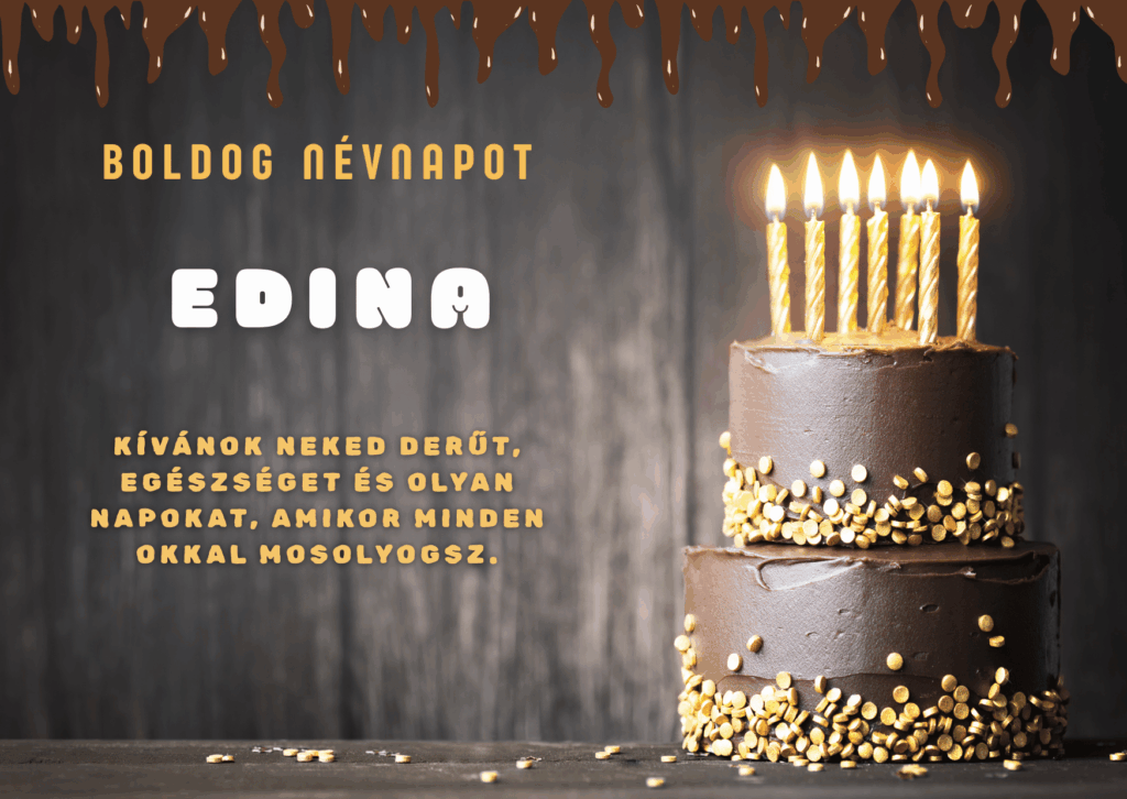 Edina Névnap