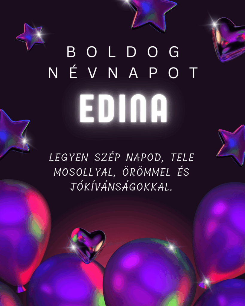 Edina Névnap