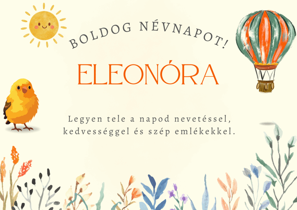 Eleonóra Névnap