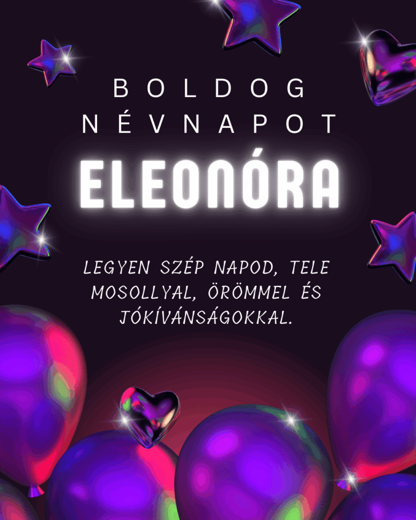 Eleonóra Névnap