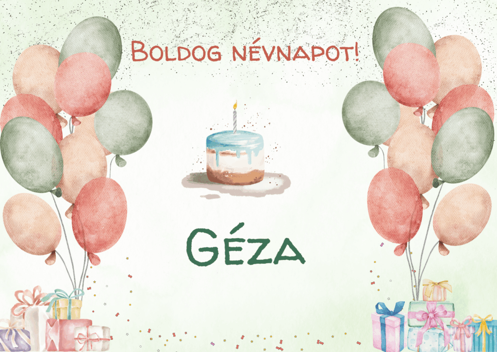 Géza Névnap