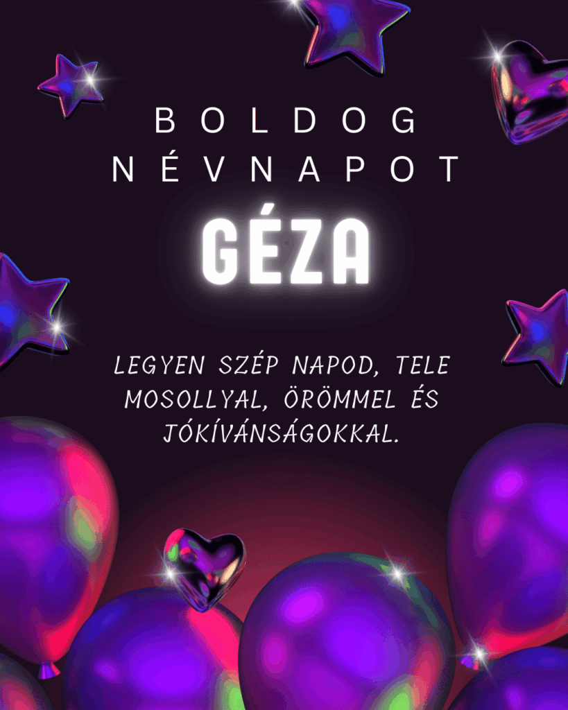 Géza Névnap