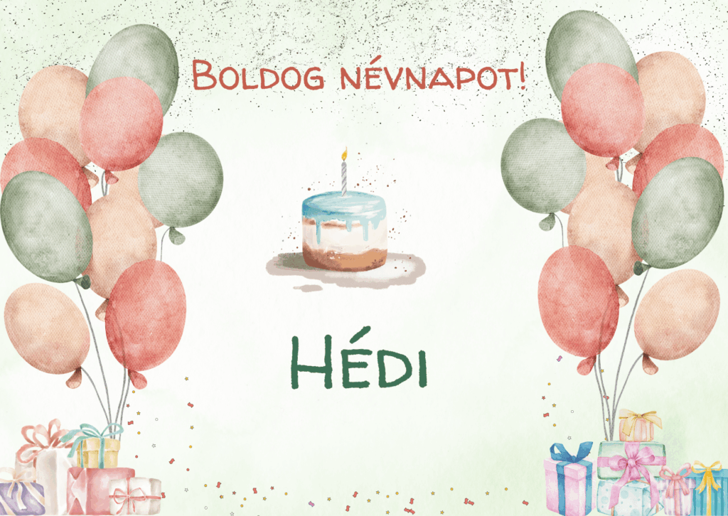 Hédi Névnap