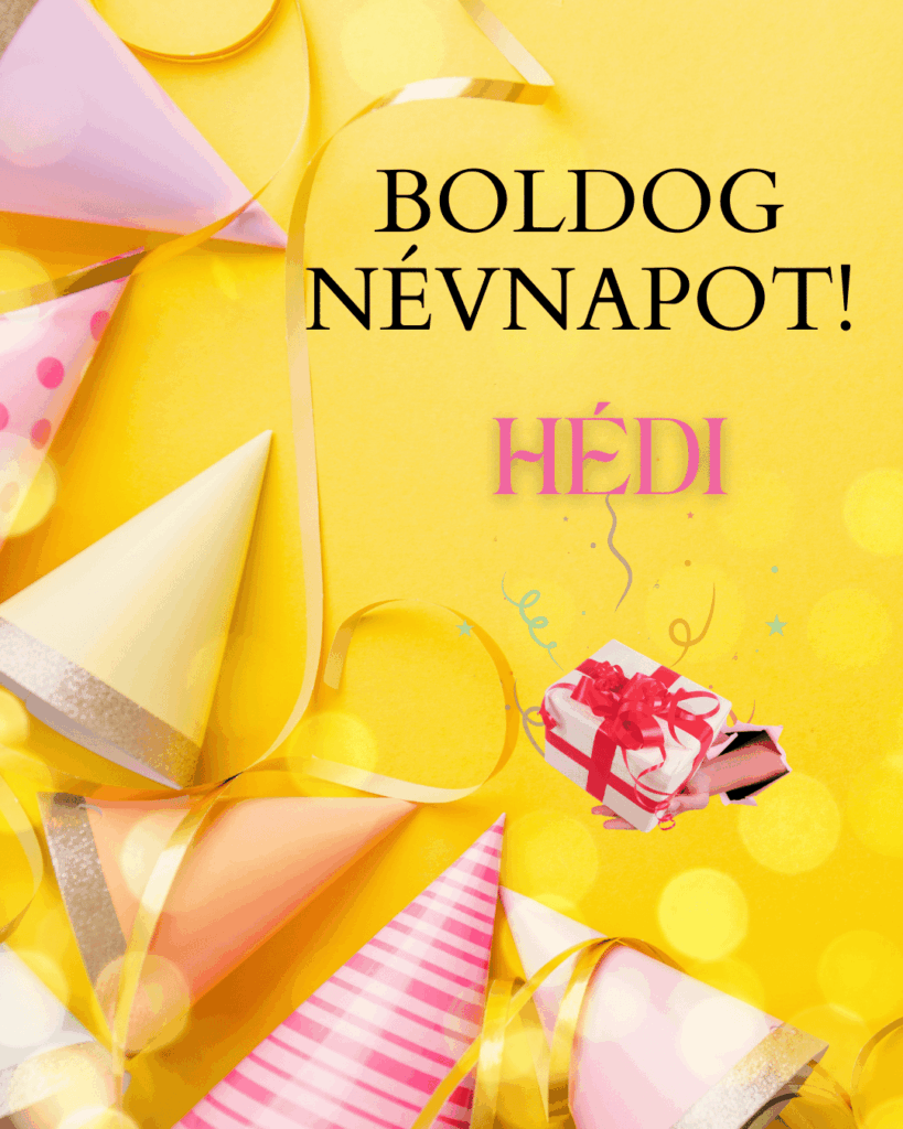 Hédi Névnap
