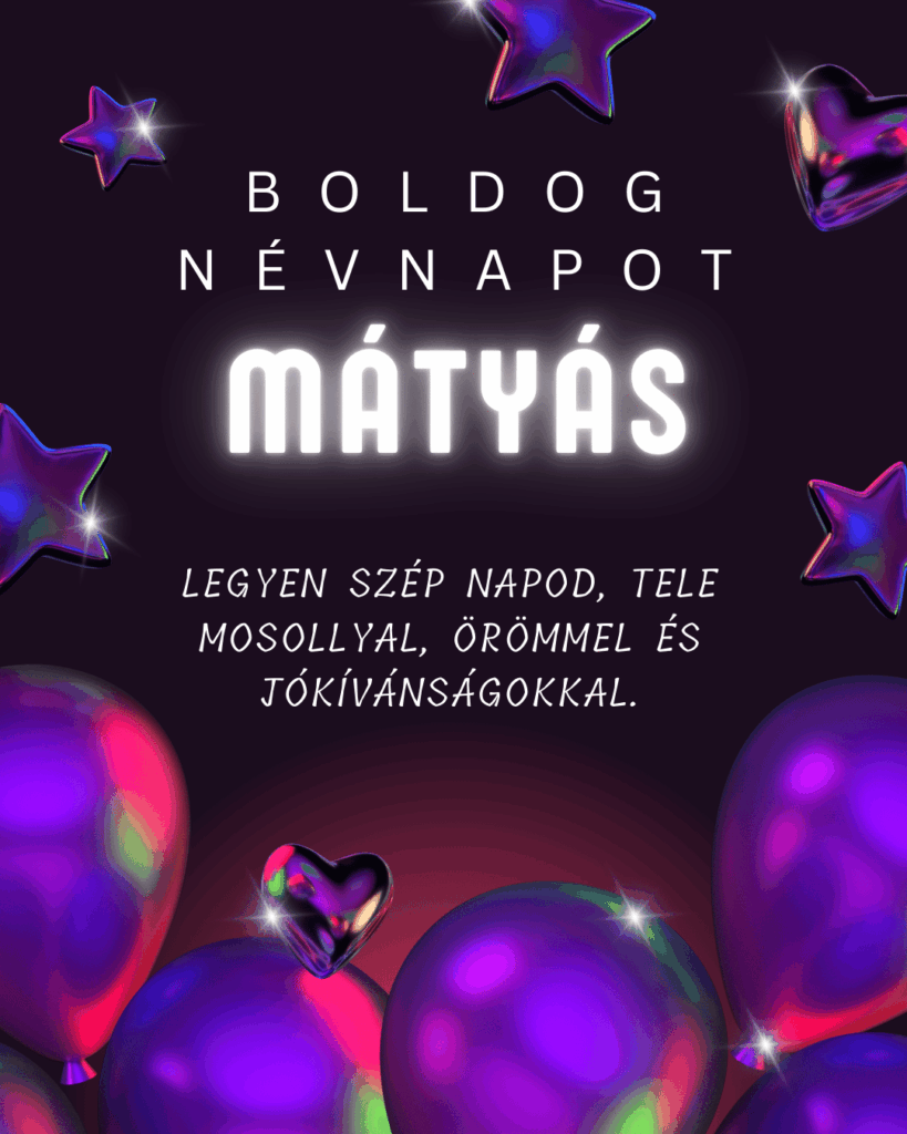 Mátyás Névnap