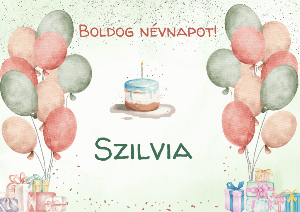 Szilvia névnap