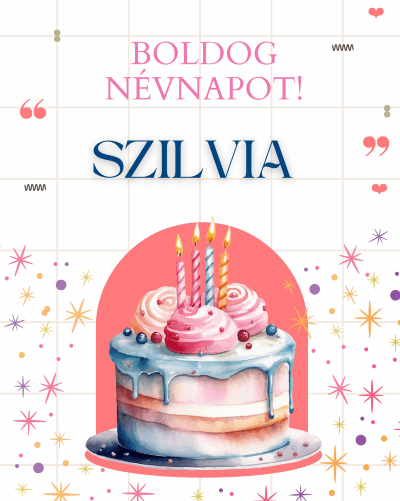 Szilvia névnap
